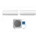 Condizionatore Dual Split Haier IES con inverter da 9000+12000 Btu