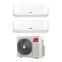 Condizionatore dual split con inverter Maxa Pluma 12000+12000 FD2M53R in A++