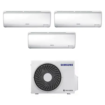 Condizionatore Samsung Trial Split Inverter 9000+9000+12000 9+9+12 Btu MALDIVES AJ052FCJ3EH/EU A+