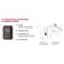 Scaldabagno a gas Ariston Next Evo X 16 litri Low NOx ErP a gpl camera stagna