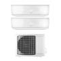 Climatizzatore Ecowall Argo dual split da 9000+9000 btu con inverter in R32