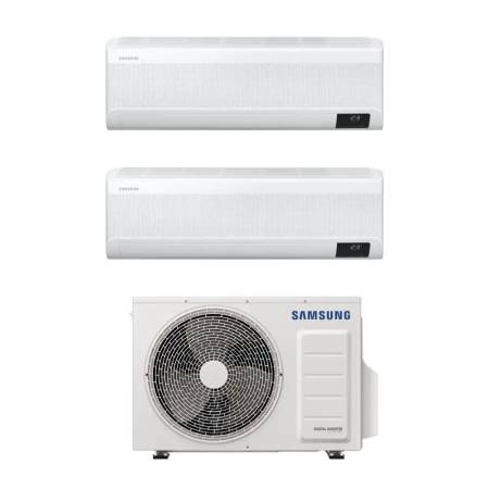 Samsung serie WindFree Elite dual split da 7000+9000 btu con esterna da 4 kW