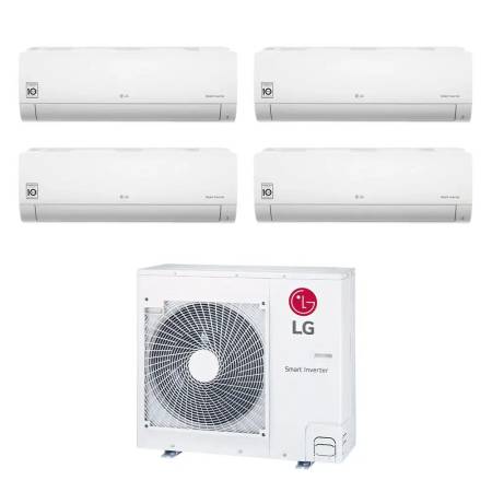 Climatizzatore LG Libero Smart wifi quadri split 7000+7000+7000+7000 btu inverter in R32 MU4R25