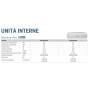 Climatizzatore Hisense Silentium Pro quadri split da 9000+9000+9000+12000 btu con wifi 4AMW105U4RAA
