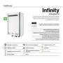 Rinnai Infinity 20e Scaldabagno Scaldino a Gas 20 Lt da Esterno ErP Metano