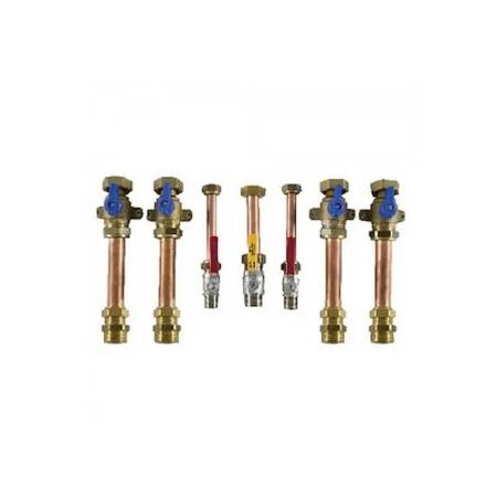 Kit collegamento impianto per sistemi ibridi ad incasso 7217125