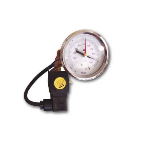 Kit elettrovalvola e vacuometro per pompe del vuoto TS 128 e 170 G3/8 RIC00195