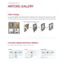 Condizionatore LG Dual Split Libero Smart + Art Cool Gallery 7+12 7000+12000 Btu Inverter A+++ MU2R15 WIFI ready