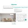 Climatizzatore Hisense Easy smart 18000 btu A++ R32 CA50XS1AG WiFi Ready