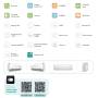 Climatizzatore Hisense Fresh Master WiFi monosplit da 12000 btu in A+++