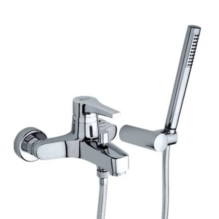Jacuzzi Moonlight miscelatore per vasca monocomando cromato con duplex