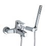 Jacuzzi Moonlight miscelatore per vasca monocomando cromato con duplex