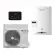 Sistema Ibrido Rinnai con caldaia combinata a condensazione 24 kW e pompa di calore 8 kW