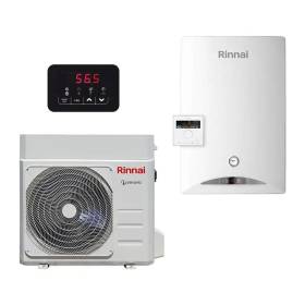 Sistema Ibrido Rinnai con caldaia combinata a condensazione 29 kW e pompa di calore 12 kW