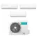 Climatizzatore Inverter Hisense Hi Comfort Wi-fi Trial Split 9000+9000+12000 Btu 3AMW52U4RJC R-32 A++