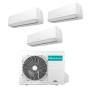 Climatizzatore Inverter Hisense Hi Comfort Wi-fi Trial Split 9000+9000+12000 Btu 3AMW52U4RJC R-32 A++