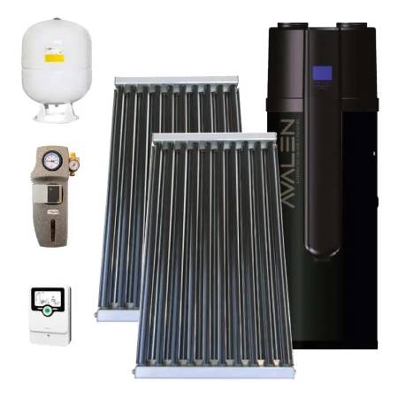 Avalen SpeedSun HP da 300 lt sistema solare a circolazione forzata sottovuoto