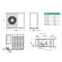 Sistema ibrido Vaillant PDC aroTHERM plus VWL 65/6 A da 6 kw e caldaia Ecotec plus VMW 30CS/1-5