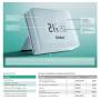 Sistema ibrido Vaillant PDC aroTHERM plus VWL 65/6 A da 6 kw e caldaia Ecotec plus VMW 30CS/1-5