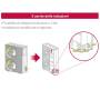 Pompa di calore sistema LG Therma V Split da 9 kW in R32 inverter A+++