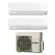 Climatizzatore Hitachi Performance dual split da 9000+9000 btu inverter in R32 A+++ RAM-40NP2E