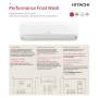 Climatizzatore Hitachi Performance trial split da 9000+9000+9000 btu inverter in R32 A+++ RAM-53NP3E