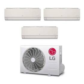 LG Artcool Color trial split da 9000+9000+12000 btu con esterna mu3r21