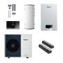 Sistema ibrido Vaillant PDC aroTHERM plus VWL 85/6 A da 8 kw e caldaia Ecotec plus VMW 35CS/1-5 con accumulo da 45 lt