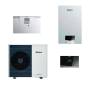 Sistema ibrido Vaillant PDC aroTHERM plus VWL 85/6 A da 8 kw e caldaia Ecotec plus VMW 26CS/1-5