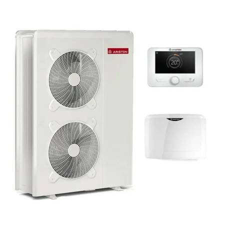 Ariston Pompa di Calore Monoblocco Aria-Acqua Inverter NIMBUS POCKET M NET 150 R-32 Monofase 3301876 Classe A+++ Wifi