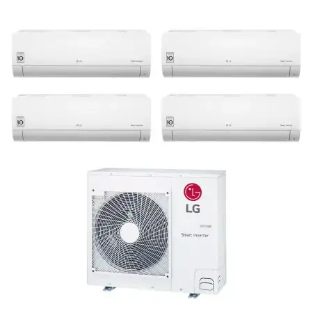 Climatizzatore LG Libero Smart wifi quadri split 7000+7000+7000+7000 btu inverter in R32 MU4R25
