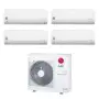 Climatizzatore LG Libero Smart wifi quadri split 7000+7000+7000+7000 btu inverter in R32 MU4R25