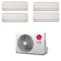 LG Artcool Color quadri split da 9000+9000+9000+9000 btu con esterna mu4r27