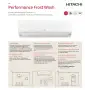 Climatizzatore Hitachi Performance dual split da 9000+9000 btu inverter in R32 A+++ RAM-40NP2E