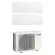 Climatizzatore Mitsubishi AY dual split 9000+9000 btu con inverter in R32 WI-FI incluso in A+++ MXZ-2F53VF5