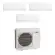 Climatizzatore Mitsubishi AY trial split 9000+9000+9000 btu con inverter in R32 WI-FI incluso in A+++ MXZ-3F54VF3