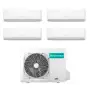 Climatizzatore Inverter Hisense Hi Comfort Wi-fi Quadri Split 9000+9000+9000+18000 Btu 5AMW105U4RQC R-32 A++