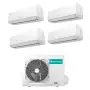 Climatizzatore Inverter Hisense Hi Comfort Wi-fi Quadri Split 9000+12000+12000+12000 Btu 5AMW105U4RQC R-32 A++