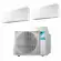 Daikin Inverter Emura White dual split da 7000+12000 Btu