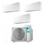 Daikin Inverter Emura White trial split da 7000+7000+7000 Btu