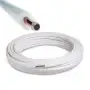 Tubo Rame Rivestito Condizionamento Climatizzazione Refrigerazione Rotolo 20 Mt 3/8" Isolato