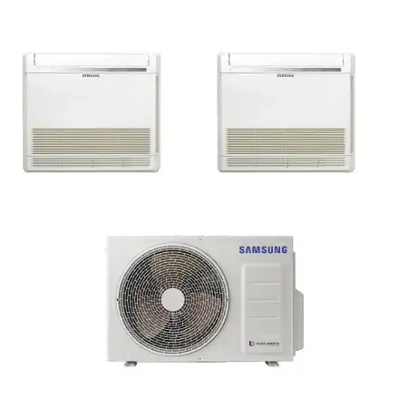 Condizionatore inverter dual split Console Samsung AJ035 12000+12000 Btu R32 in A+++ AJ050TXJ2KG