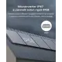 ECOFLOW Impianto fotovoltaico da balcone PowerStream microinverter grid tie pannelli solari rigidi 400W×2 Wi-fi