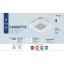 Climatizzatore a cassetta Gree da 18000 btu con inverter in R32 GUD50T1 A++