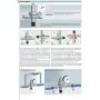 Gruppo di riempimento automatico cromato da 1/2" FAR 2100 senza manometro
