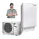 Messa in funzione HPSU pompa di calore aria acqua Daikin Kit Compact Altherma 3 con accumulo