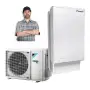 Messa in funzione HPSU pompa di calore aria acqua Daikin Kit Compact Altherma 3 con accumulo