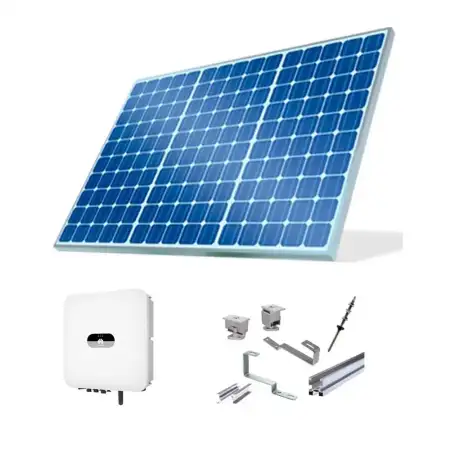Impianto fotovoltaico Huawei da 3,5 kw completo di struttura e Servizio chiavi in mano