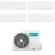 Climatizzatore Inverter Hisense IQ Plus Wi-fi Quadri Split 9000+9000+9000+9000 Btu 4AMW81U4RJC R-32 A++