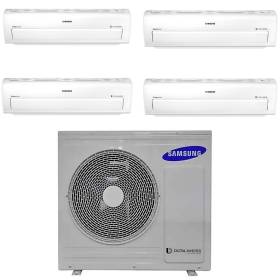 Climatizzatore Samsung AR7000M Wifi Quadri Split 9000+9000+9000+12000 Btu Inverter AJ080FCJ4EH/EU